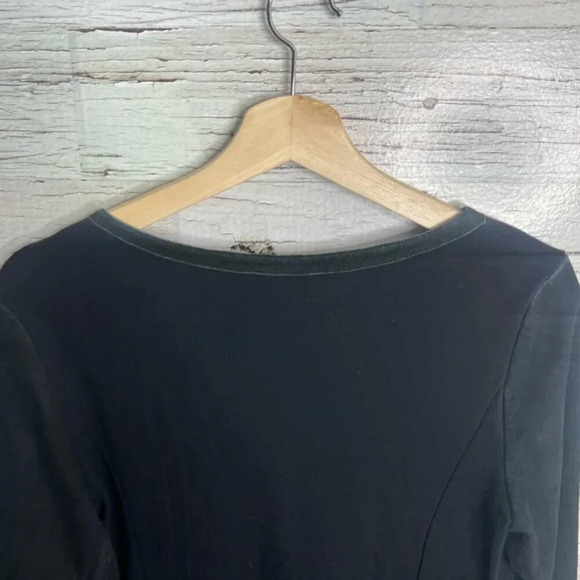 Theory black long sleeve mini dress with pockets size  medium - Picture 6 of 10